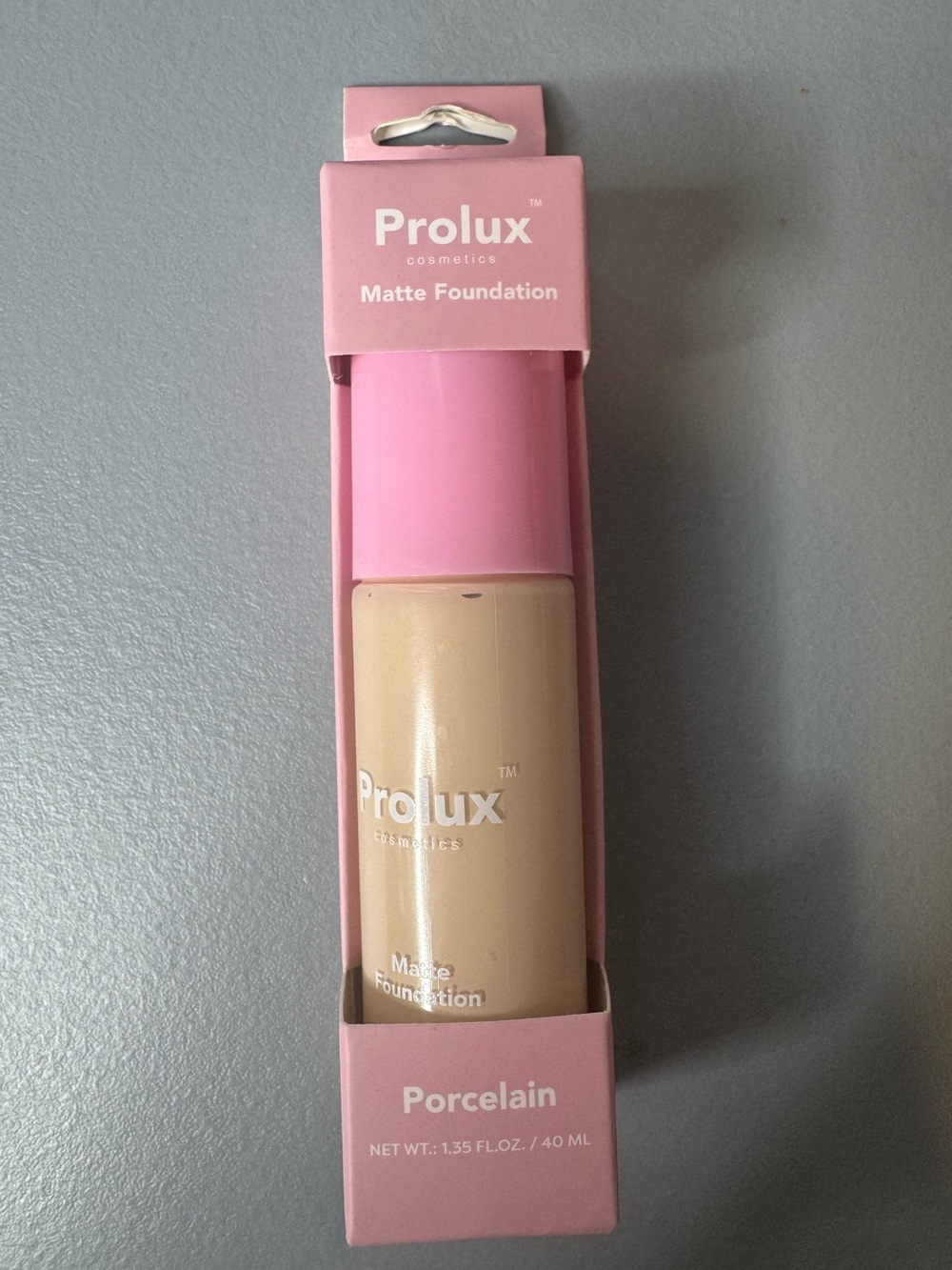 Prolux cosmetics Matte Foundation in Porcelain (Pink Packaging) - Picture 1 of 1